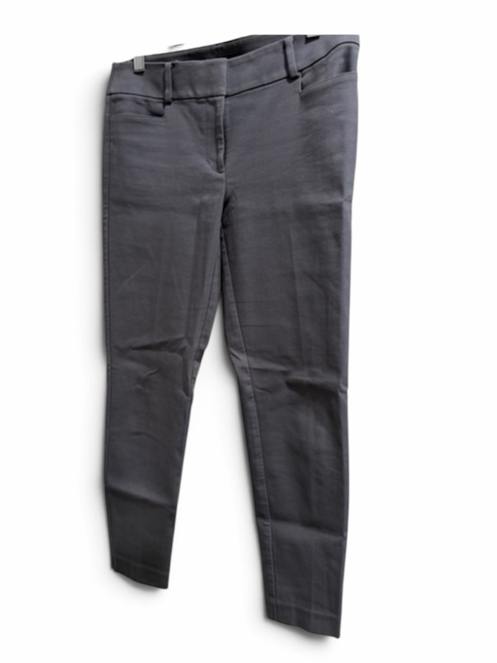 LOFT Size 2 Gray Charcoal Denim Pants. Curvy Skinny.